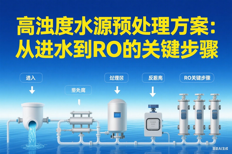 高浊度水源预处理方案：从进水到RO的关键步骤